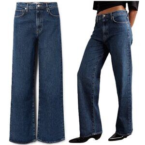 AGOLDE Harper Mid-rise Wide-leg jeans Size 29
